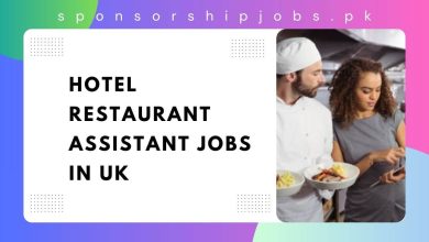 Hotel Restaurant Assistant Jobs in UK