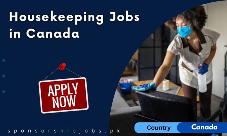 Housekeeping Jobs in Canada