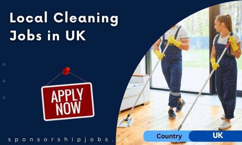 Local Cleaning Jobs in UK