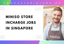 Miniso Store Incharge Jobs in Singapore