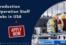Production Operation Staff Jobs in USA