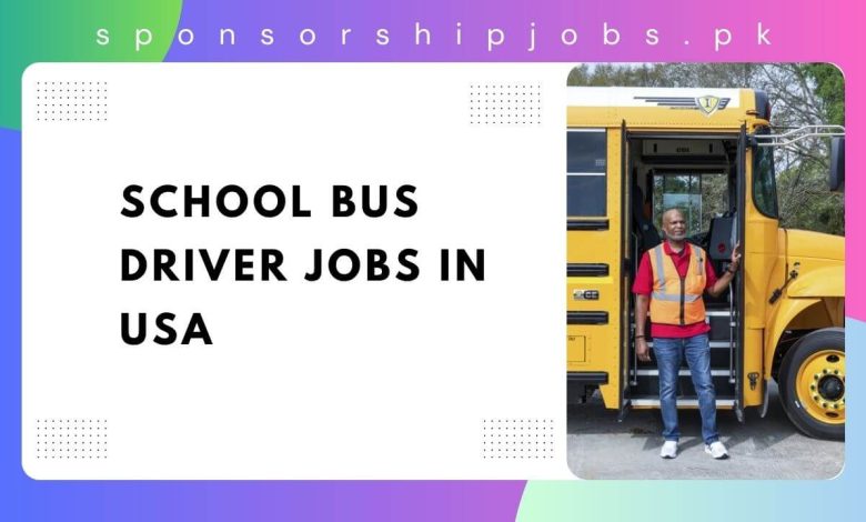 School Bus Driver Jobs in USA