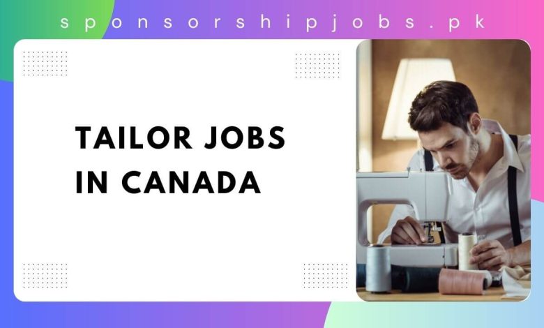 Tailor Jobs in Canada