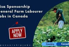 Visa Sponsorship General Farm Labourer Jobs in Canada