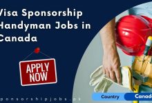 Visa Sponsorship Handyman Jobs in Canada