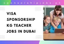 Visa Sponsorship KG Teacher Jobs in Dubai