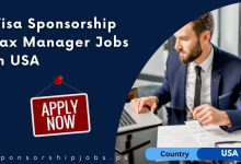 Visa Sponsorship Tax Manager Jobs in USA