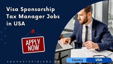 Visa Sponsorship Tax Manager Jobs in USA