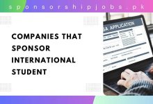 Companies that Sponsor International Student