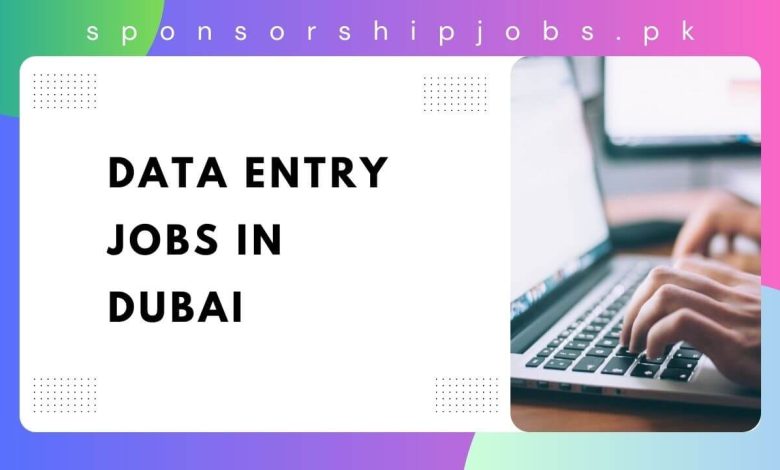 Data Entry Jobs in Dubai