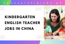 Kindergarten English Teacher Jobs in China