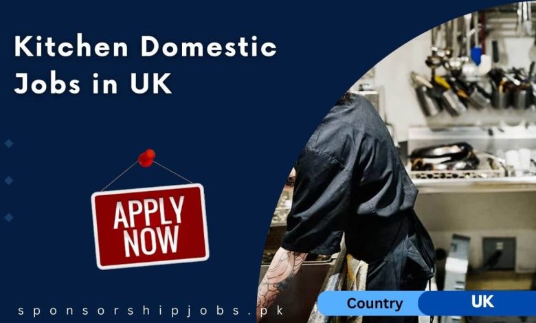 Kitchen Domestic Jobs in UK