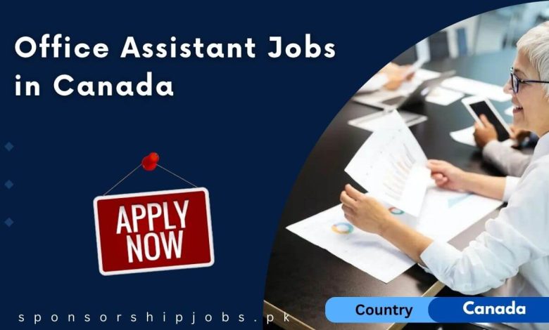 Office Assistant Jobs in Canada