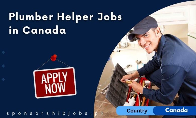 Plumber Helper Jobs in Canada