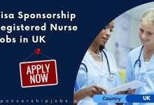 Visa Sponsorship Registered Nurse Jobs in UK