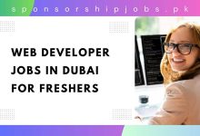 Web Developer Jobs in Dubai for Freshers