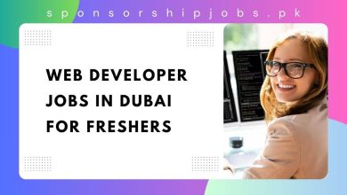 Web Developer Jobs in Dubai for Freshers