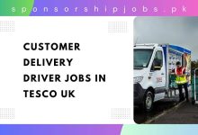 Customer Delivery Driver Jobs in Tesco UK