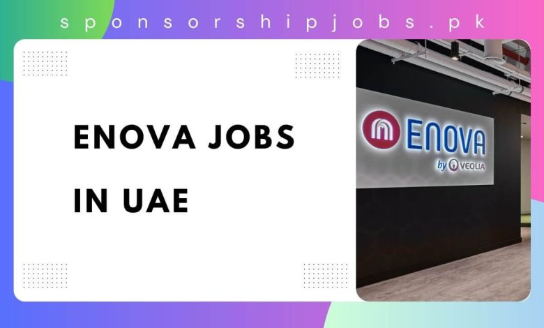 ENOVA Jobs in UAE