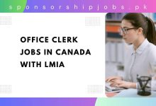 Office Clerk Jobs in Canada with LMIA