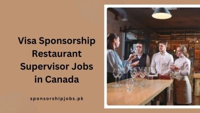 Visa Sponsorship Restaurant Supervisor Jobs in Canada