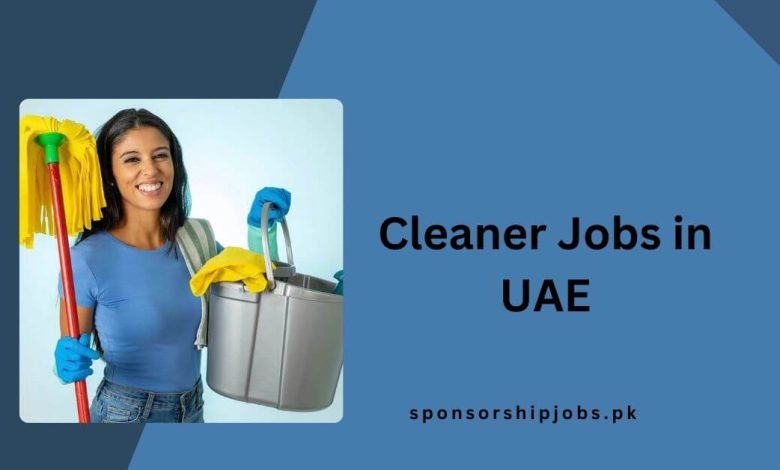 Cleaner Jobs in UAE