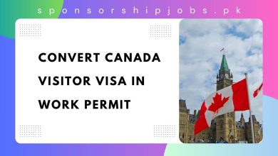 Convert Canada Visitor Visa in Work Permit