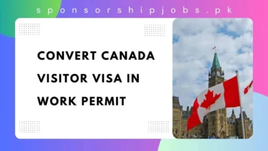 Convert Canada Visitor Visa in Work Permit