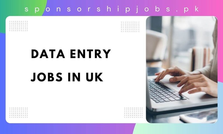 Data Entry Jobs in UK