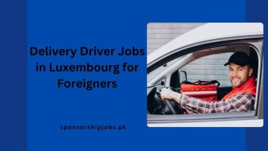 Delivery Driver Jobs in Luxembourg for Foreigners