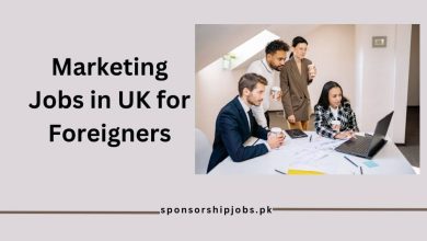 Marketing Jobs in UK for Foreigners