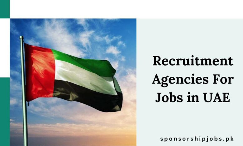 Recruitment Agencies For Jobs in UAE