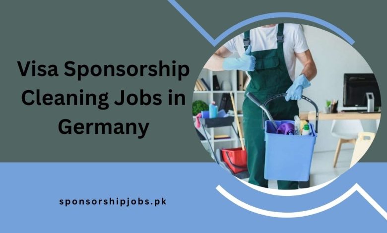 Visa Sponsorship Cleaning Jobs in Germany