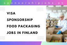 Visa Sponsorship Food Packaging Jobs in Finland