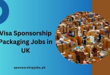 Visa Sponsorship Packaging Jobs in UK