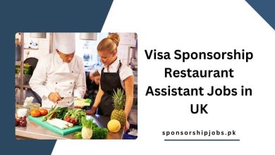 Visa Sponsorship Restaurant Assistant Jobs in UK