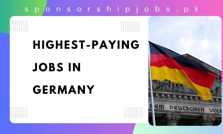 Highest-Paying Jobs in Germany