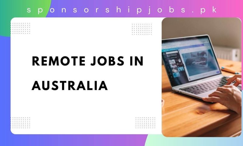 Remote Jobs in Australia