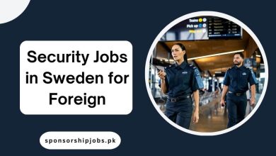 Security Jobs in Sweden for Foreign