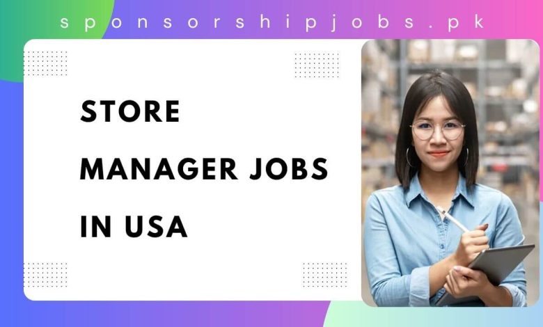 Store Manager Jobs in USA