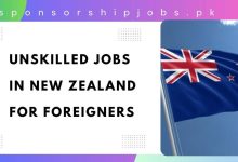 Unskilled Jobs in New Zealand for Foreigners