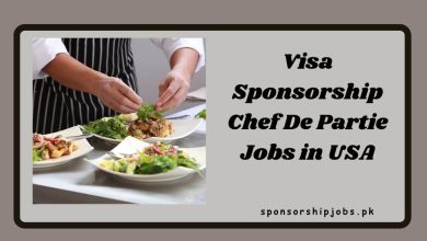 Visa Sponsorship Chef De Partie Jobs in USA