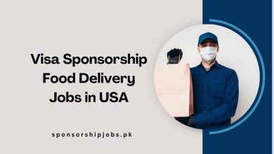 Visa Sponsorship Food Delivery Jobs in USA