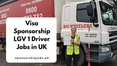 Visa Sponsorship LGV 1 Driver Jobs in UK