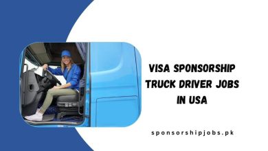 Visa Sponsorship Truck Driver Jobs in USA