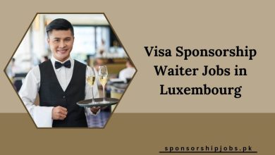 Visa Sponsorship Waiter Jobs in Luxembourg