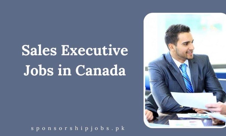 Sales Executive Jobs in Canada