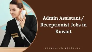 Admin AssistantReceptionist Jobs in Kuwait