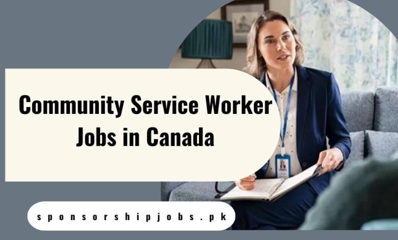 Community Service Worker Jobs in Canada