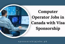 Computer Operator Jobs in Canada with Visa Sponsorship